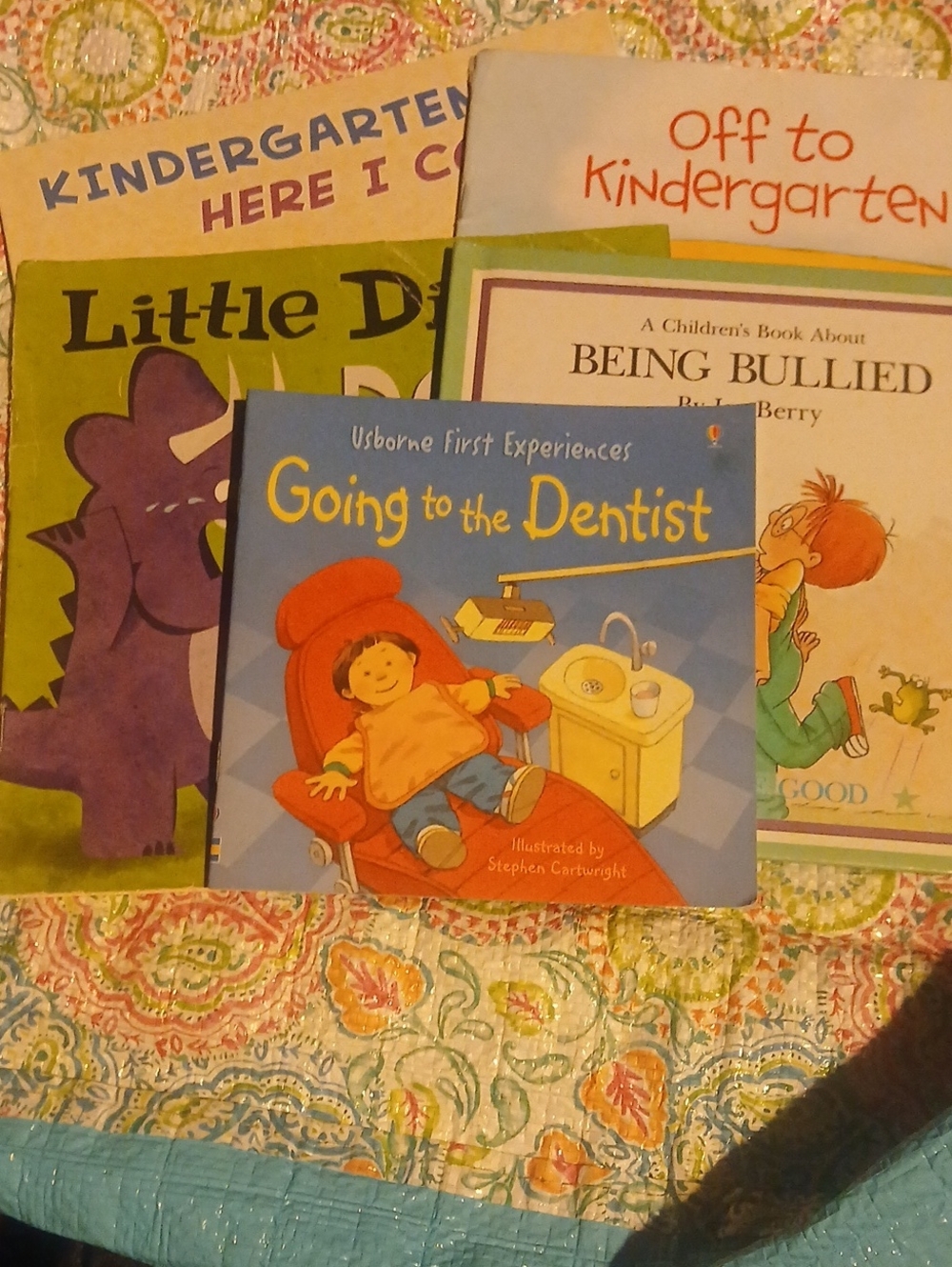 Mix Books Of 5.. As Is..